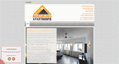 Desktop Screenshot of apartment-augsburg.de