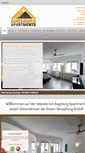 Mobile Screenshot of apartment-augsburg.de